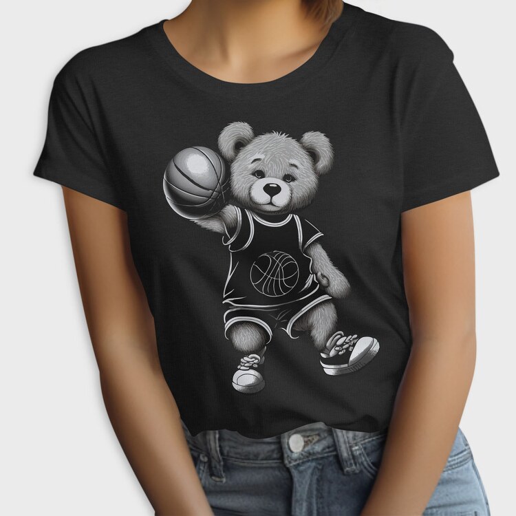 Basketball Bear, Tricou Femei