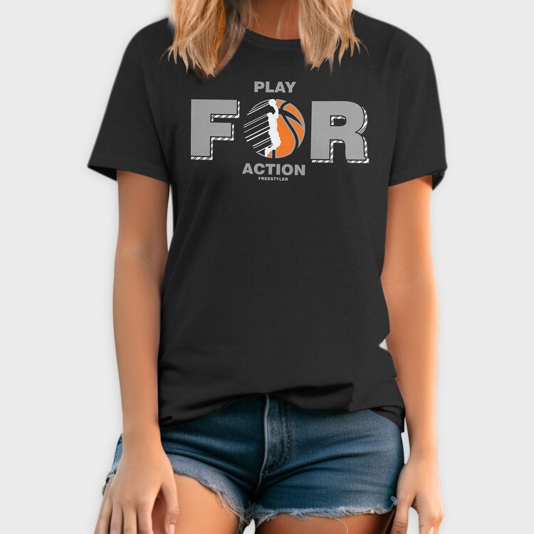 Play For Action, Tricou Barbati (Unisex)