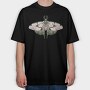 Celstial Moth Clipart, Tricou Oversize Barbati (Unisex)