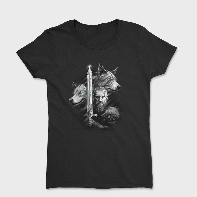 Viking and Wolves, Tricou Femei