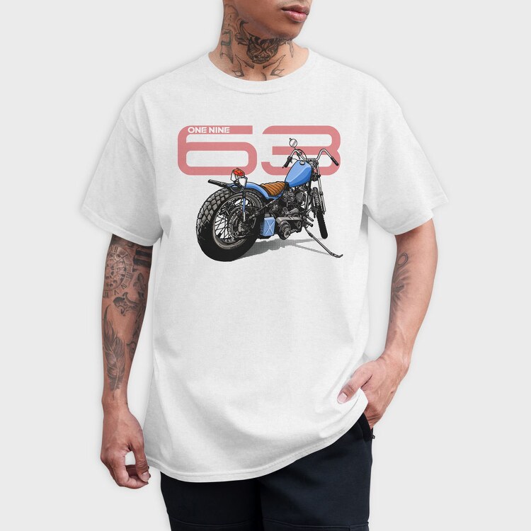 Motorcycle 69, Tricou Barbati (Unisex)