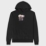 MotorcycleArt RetroStyle, Hanorac Oversize Barbati (Unisex)