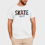 Skateboard Splash, Tricou Barbati (Unisex)