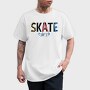 Skateboard Splash, Tricou Barbati (Unisex)