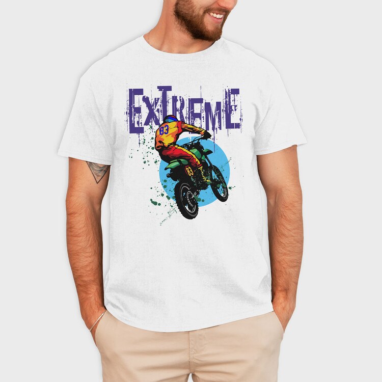 Extreme Dirt Jump, Tricou Barbati (Unisex)