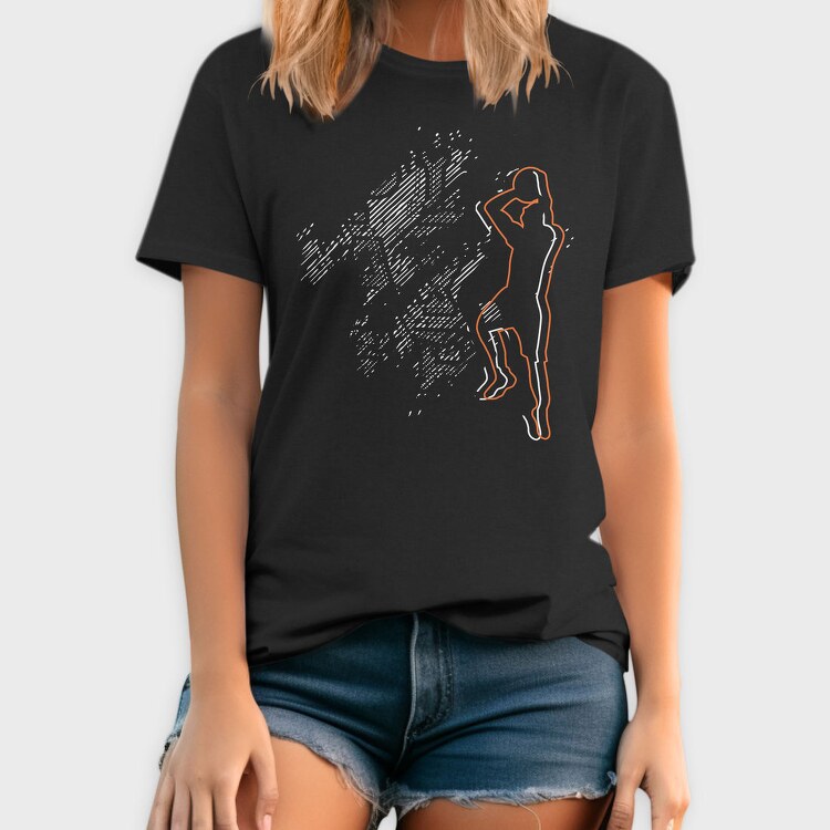 Player Silhouette, Tricou Barbati (Unisex)