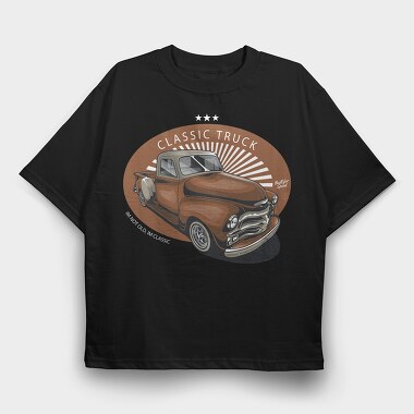 1954 Chevrolet 3100, Tricou Oversize Barbati (Unisex)