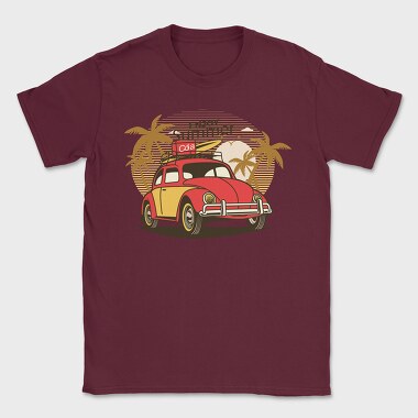 1956 Volkswagen Beetle, Tricou Barbati (Unisex)