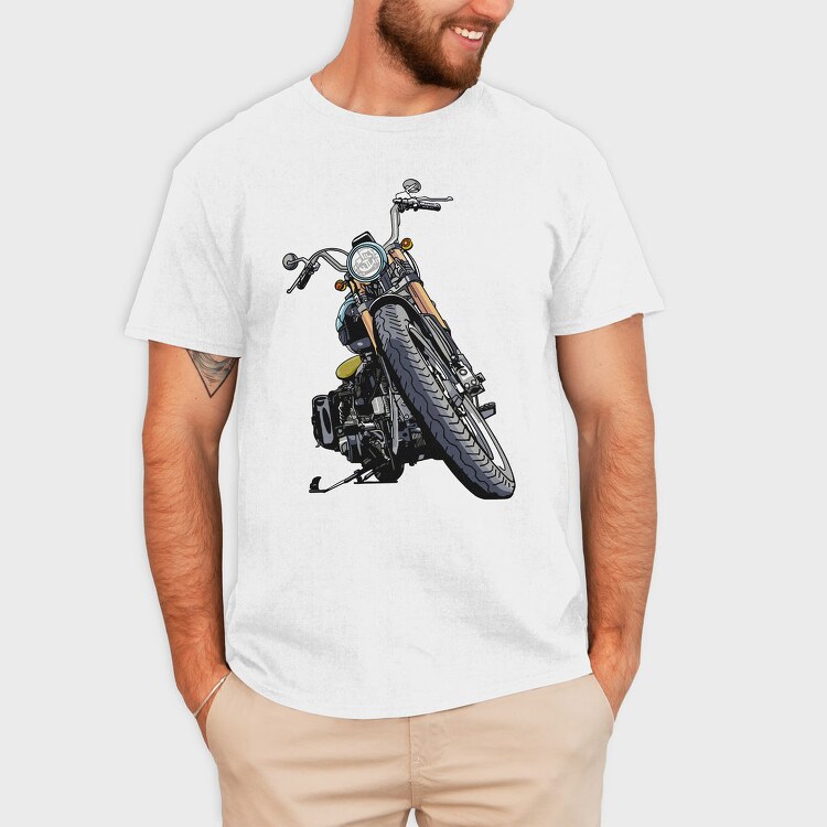 Motorcycle Rider, Tricou Barbati (Unisex)