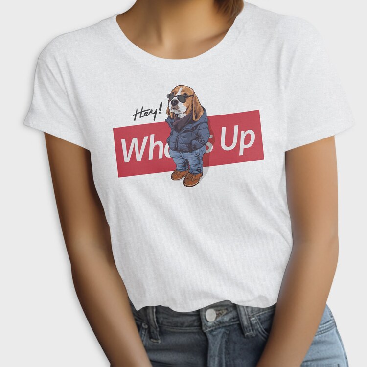 Beagle Hey Whos Up, Tricou Femei