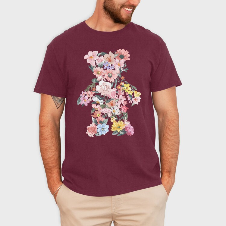 Floral Bouquet Dreams, Tricou Barbati (Unisex)