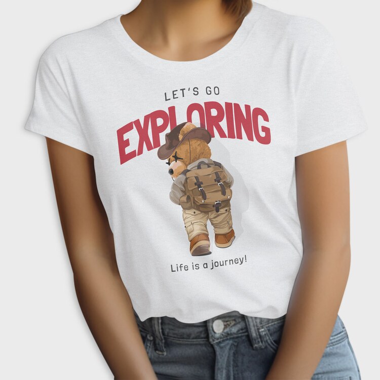 Bear Explorer Journey, Tricou Femei