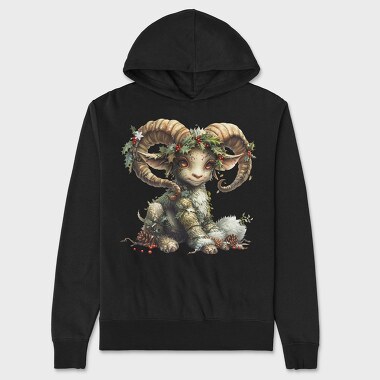 Christmas Airy Animal, Hanorac Oversize Barbati (Unisex)