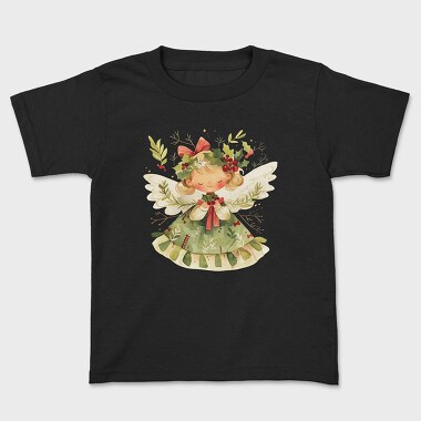 Christmas Angel Wreath, Tricou Copii