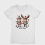 Christmas Animal Skiing, Tricou Femei