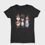Christmas Animals Bells, Tricou Femei
