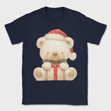 Christmas Bear Gift, Tricou Barbati (Unisex)