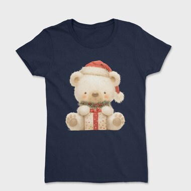 Christmas Bear Gift, Tricou Femei