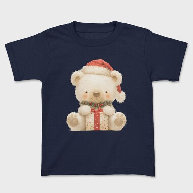 Christmas Bear Gift, Tricou Copii