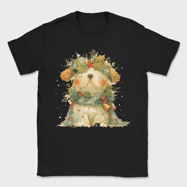Christmas Bear Holly, Tricou Barbati (Unisex)