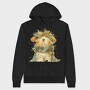 Christmas Bear Holly, Hanorac Oversize Barbati (Unisex)