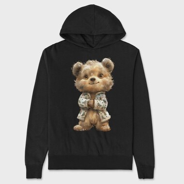 Christmas Bear Jacket 2, Hanorac Oversize Barbati (Unisex)