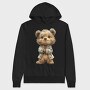 Christmas Bear Jacket 2, Hanorac Oversize Barbati (Unisex)