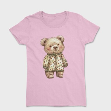 Christmas Bear Jacket, Tricou Femei