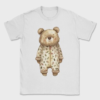 Christmas Bear Jumpsuit, Tricou Barbati (Unisex)