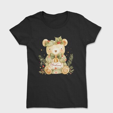 Christmas Bear Ornament, Tricou Femei