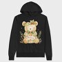 Christmas Bear Ornament, Hanorac Oversize Barbati (Unisex)