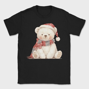 Christmas Bear Santa, Tricou Barbati (Unisex)