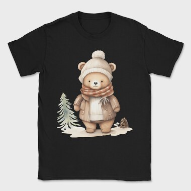 Christmas Bear Snowy, Tricou Barbati (Unisex)