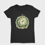 Christmas Bell Clock Wreath, Tricou Femei