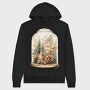 Christmas Bell Jar, Hanorac Oversize Barbati (Unisex)