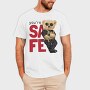 Teddy Bear Police Safe, Tricou Barbati (Unisex)