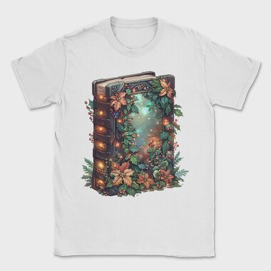 Christmas Book Garden, Tricou Barbati (Unisex)