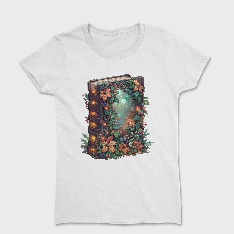 Christmas Book Garden, Tricou Femei