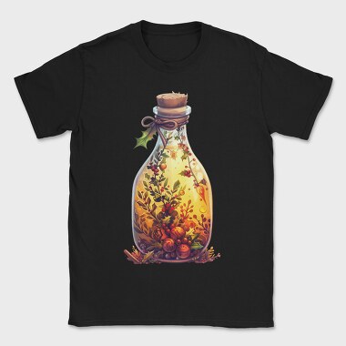 Christmas Bottle Garden, Tricou Barbati (Unisex)