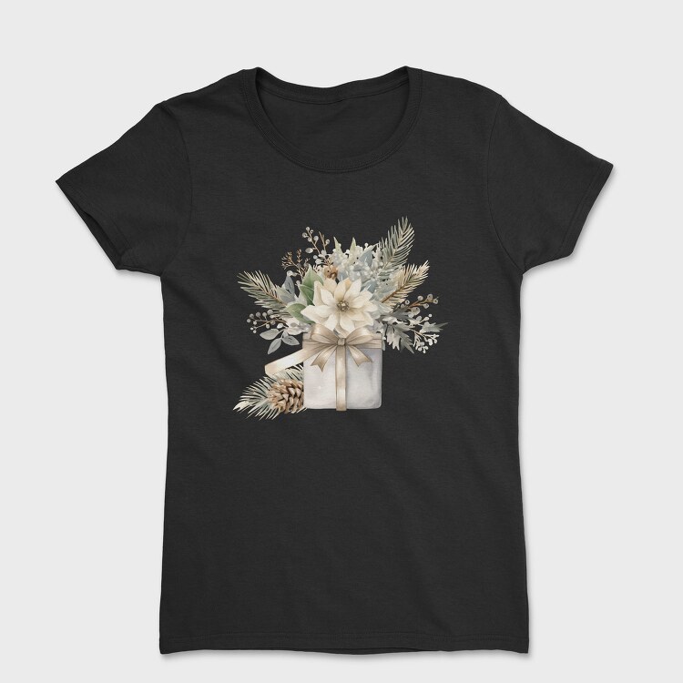 Christmas Bouquet Gift, Tricou Femei