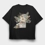 Christmas Bouquet Gift, Tricou Oversize Barbati (Unisex)