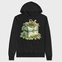 Christmas Box Holly, Hanorac Oversize Barbati (Unisex)