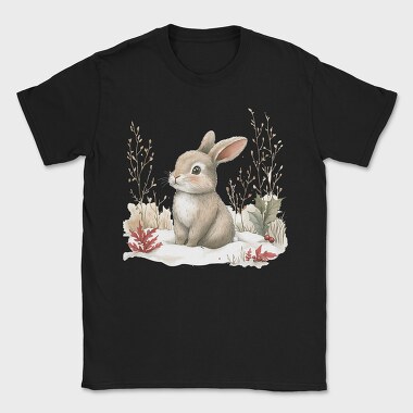 Christmas Bunny Snow, Tricou Barbati (Unisex)