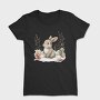 Christmas Bunny Snow, Tricou Femei