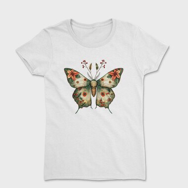 Christmas Butterfly Holly, Tricou Femei