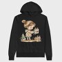 Christmas Candy Nest, Hanorac Oversize Barbati (Unisex)