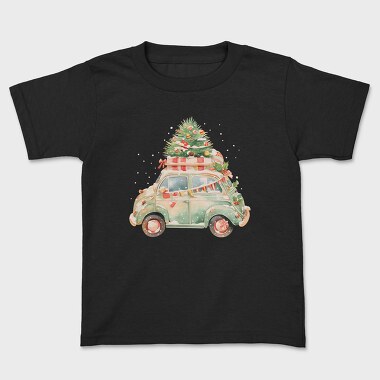Christmas Car Tree, Tricou Copii