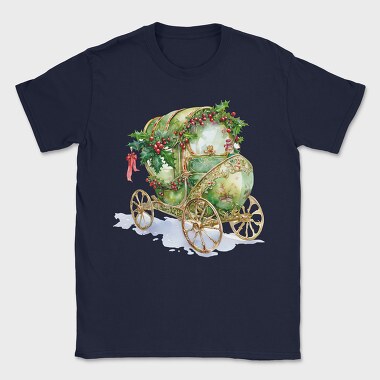 Christmas Carriage Holly, Tricou Barbati (Unisex)