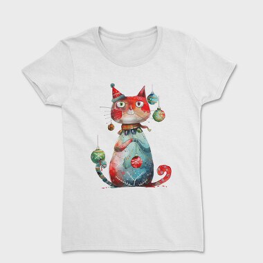 Christmas Cat Bells, Tricou Femei