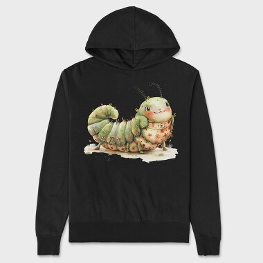 Christmas Caterpillar Jacket, Hanorac Oversize Barbati (Unisex)